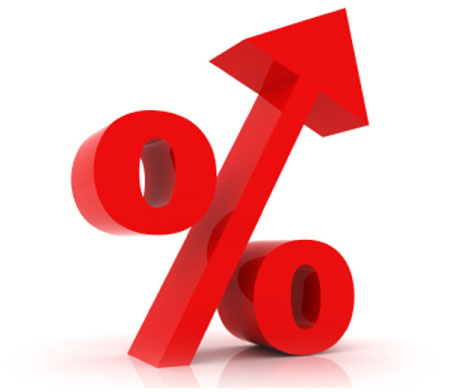 % increase