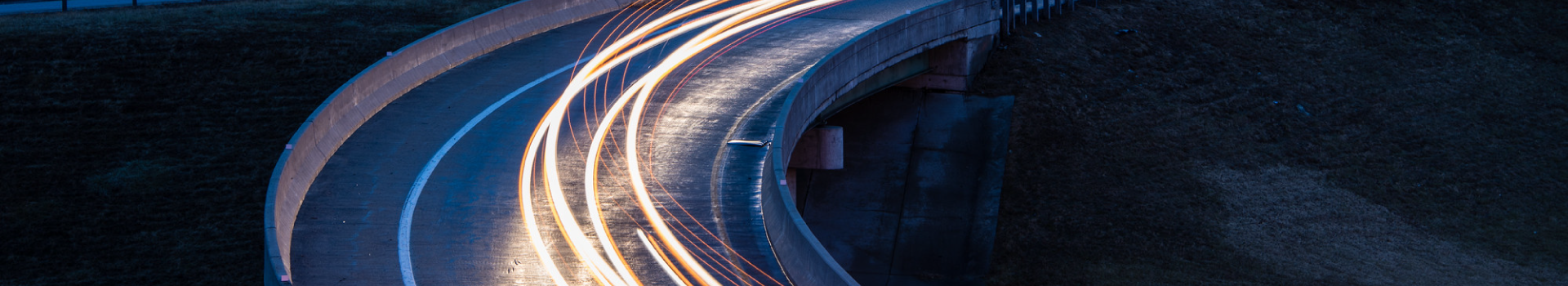 road with streaks